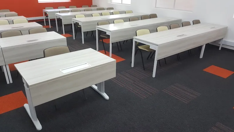 Geométrica Modular - Soluciones de mobiliario Espacios Educativos